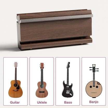 BONIKLUBA Guitar Fret End Beveling File,3 in 1 Guitar Bass Fret End Dressing,3/23/35 Degree Guitar Fret Crowning End Bevel File Tools