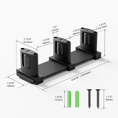 BONIKLUBA Siding Closet Door Floor Guide,Barn Door Guide for Bottom,Adjustable Bypass Door Floor Guide 3-Roller Design,Black