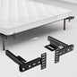BONIKLUBA Adjustable Headboard Brackets,Universal Headboard Wall Mounting Brackets for Metal Bed Frame,Footboard Extension Kit,Black