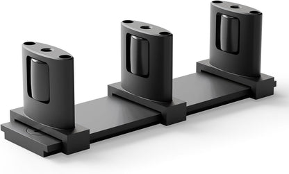 BONIKLUBA 納屋ドア スライドドア底部ガイド 調整可能 壁取り付けスライドドアフロアガイド炭素鋼 ブラック