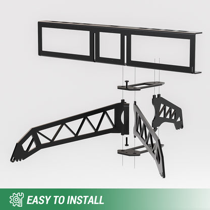 Steel Target Stand Base, Dueling Tree Target Stands for Shooting Range, 2x4 Targets Stand Suitable for 2x4 Wooden-Post, Easy to Carry and Assemble