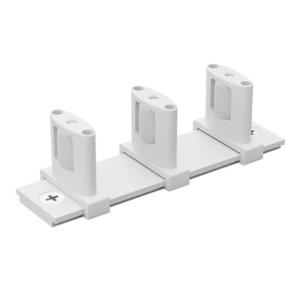 Siding Closet Door Floor Guide,Barn Door Guide for Bottom,Adjustable Bypass Door Floor Guide 3-Roller Design